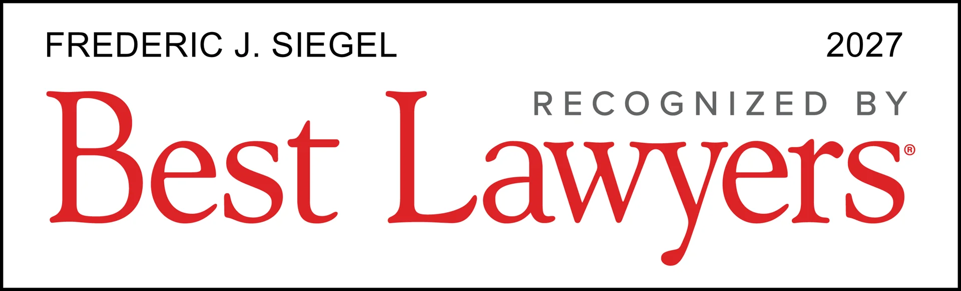 2027 Best Lawyers Fred